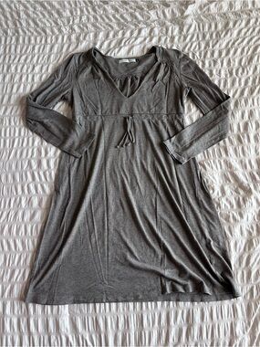Old Navy Brown Early 2000's Baby Doll Midi Dress (M)